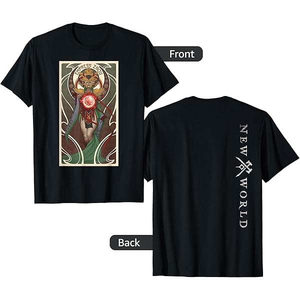 Amazon.com: New World Siren Queen T-Shirt : Clothing, Shoes & Jewelry